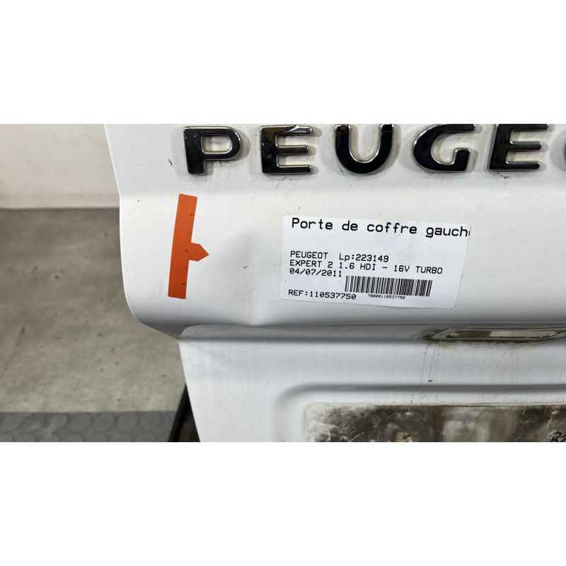 Porte de coffre gauche PEUGEOT EXPERT 2 Photo n°4