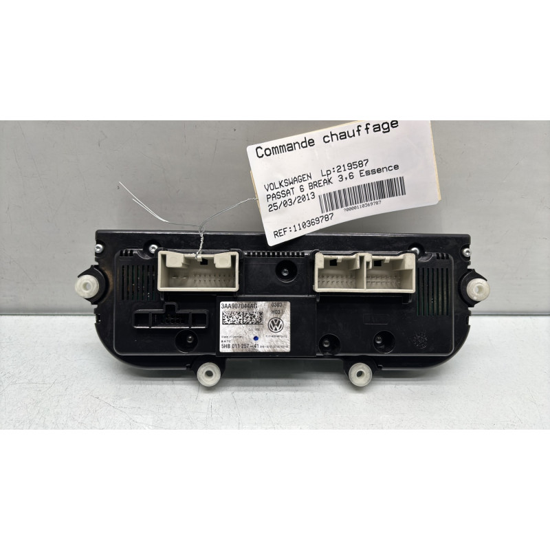 Commande chauffage VOLKSWAGEN PASSAT 6 Photo n°2