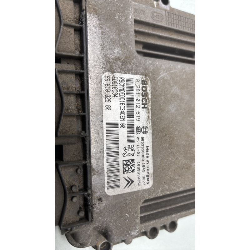 Calculateur moteur CITROEN BERLINGO 1 Photo n°4