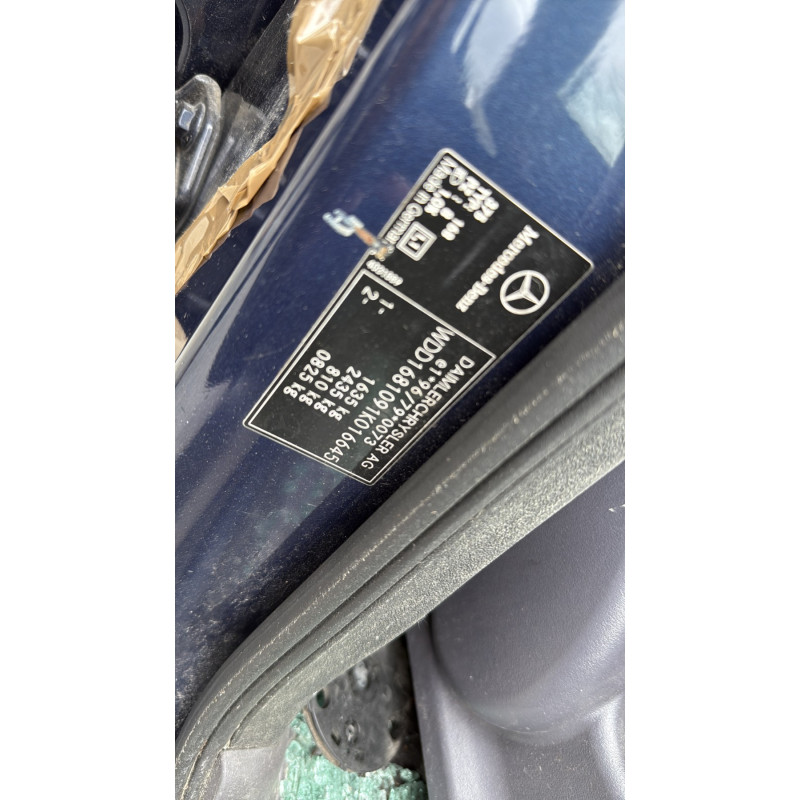 Commande chauffage MERCEDES CLASSE A 168 Photo n°15