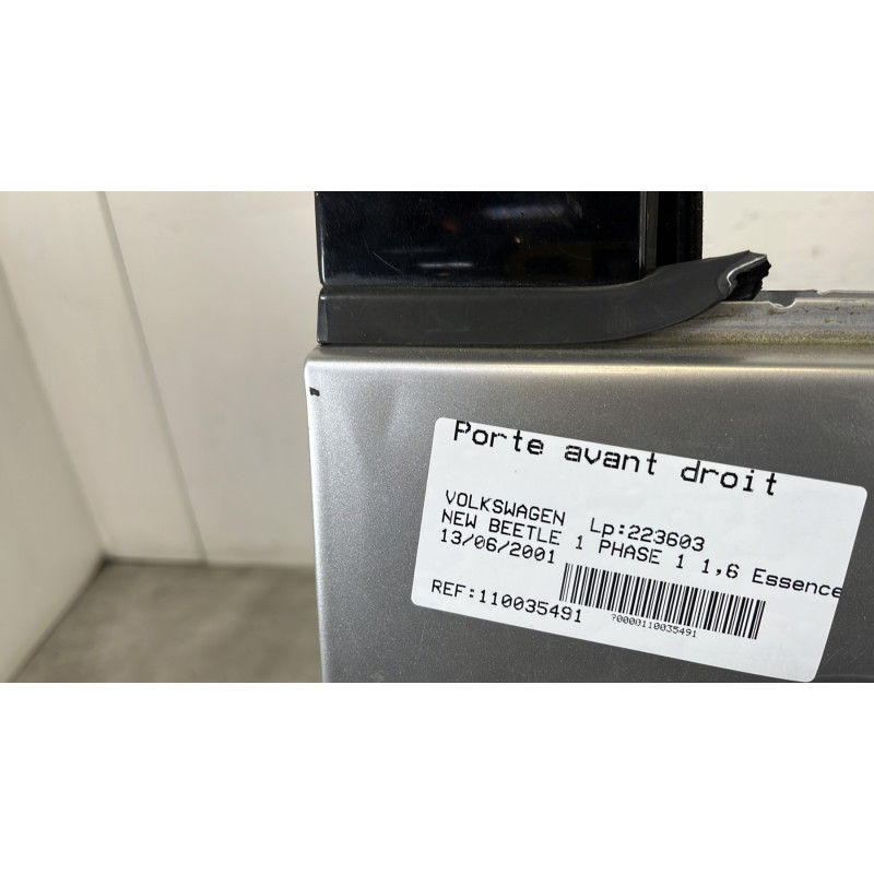 Porte avant droit VOLKSWAGEN NEW BEETLE 1 Photo n°3