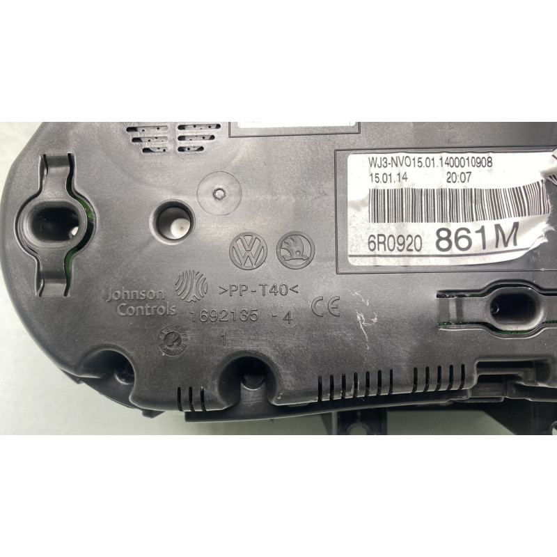 Compteur VOLKSWAGEN POLO 5 Photo n°5
