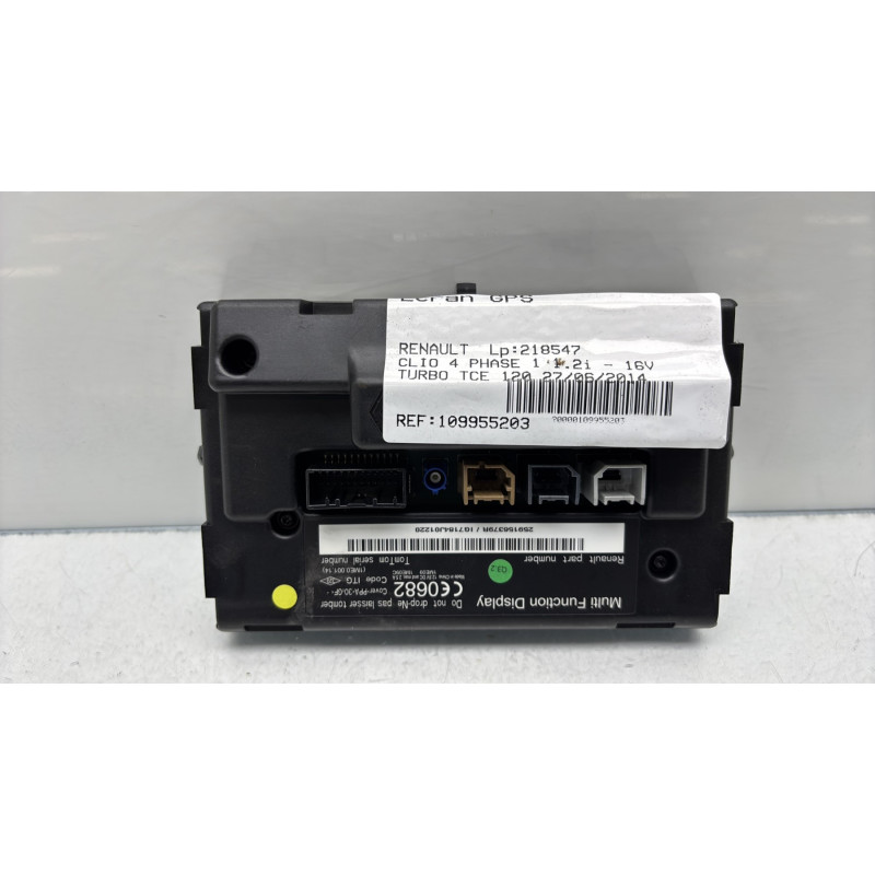 Ecran GPS RENAULT CLIO 4 Photo n°3
