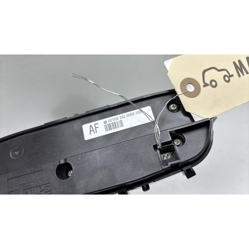Commande chauffage OPEL INSIGNIA 1 Photo n°4