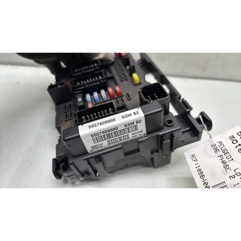 Boitier servitude moteur (BSM) PEUGEOT 206 Photo n°2