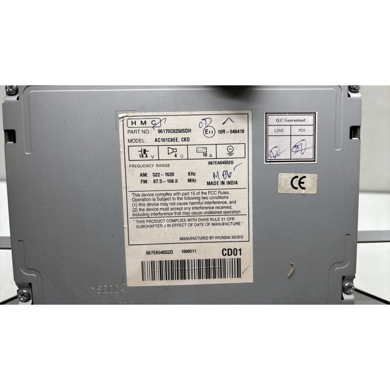 Autoradio d'origine HYUNDAI I 20 2 Photo n°5