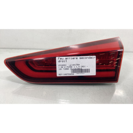 Feu arriere secondaire droit (feux) HYUNDAI I 20 2 Photo n°1