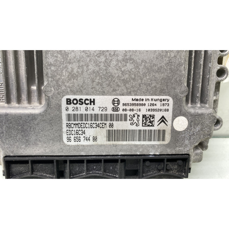 Calculateur moteur CITROEN C4 PICASSO 1 Photo n°2