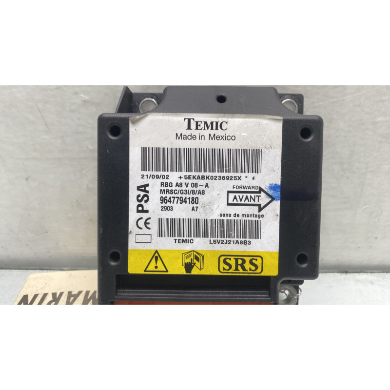 Boitier air bag CITROEN C3 1 Photo n°2