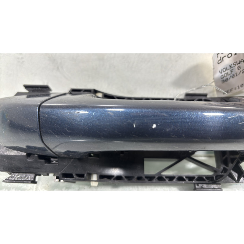 Poignee porte avant droit VOLKSWAGEN GOLF 6 Photo n°3