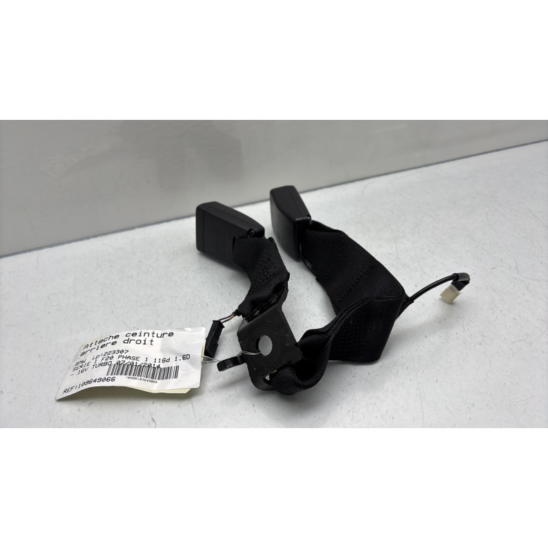 Attache ceinture arriere droit BMW SERIE 1 F20 Photo n°6