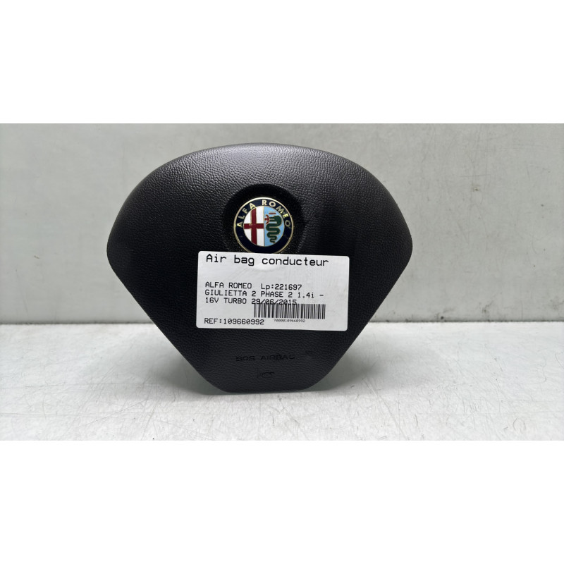 Air bag conducteur ALFA ROMEO GIULIETTA 2 Photo n°1