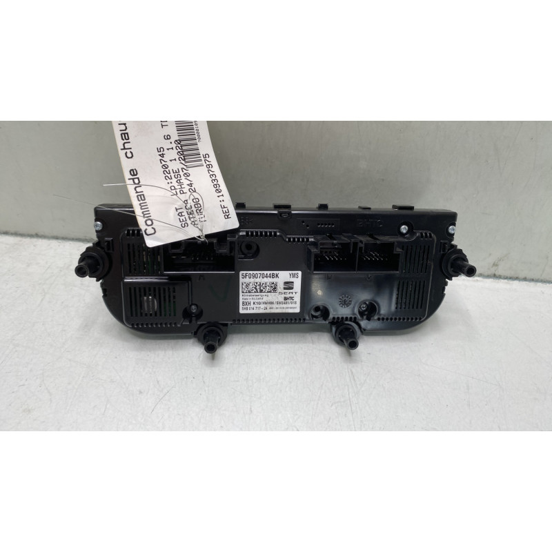 Commande chauffage SEAT ATECA Photo n°2