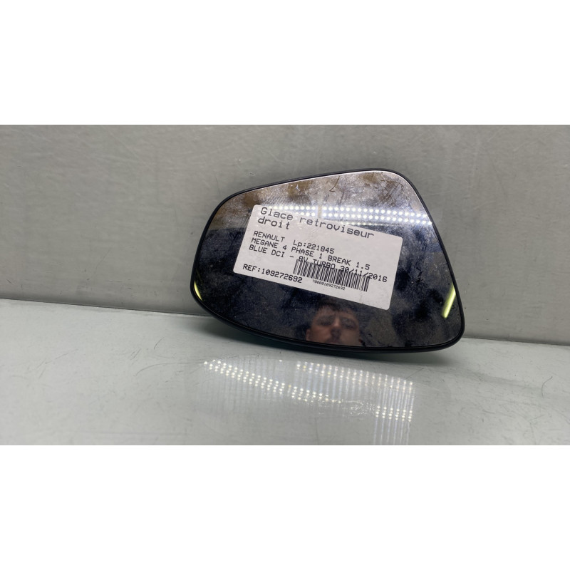 Glace retroviseur droit RENAULT MEGANE 4 Photo n°1