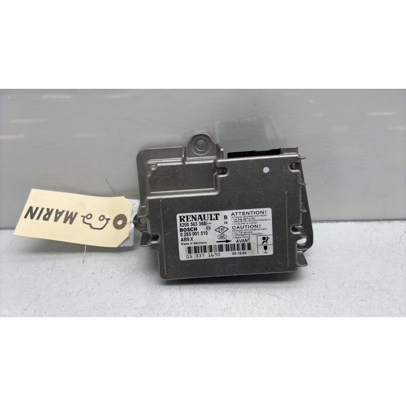 Boitier air bag RENAULT CLIO 3 Photo n°1