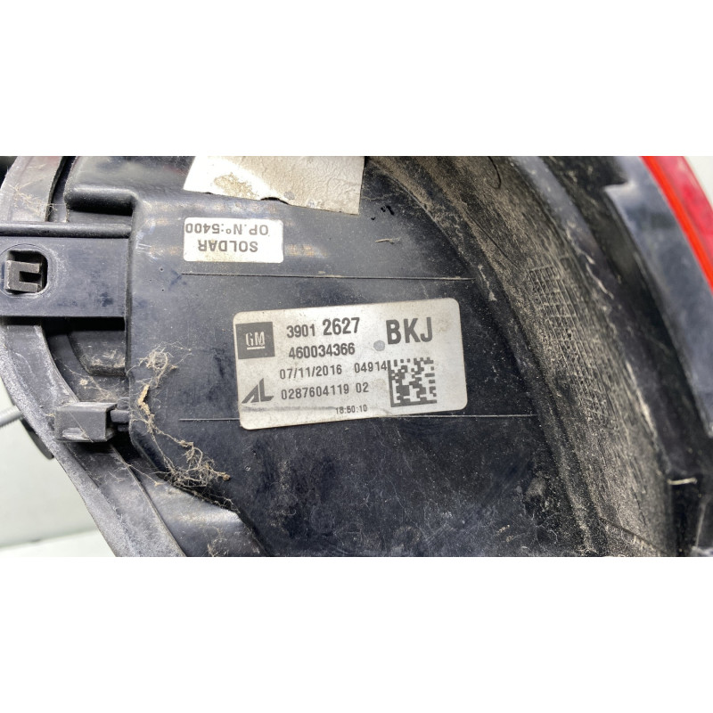 Feu arriere principal gauche (feux) OPEL CORSA E Photo n°4