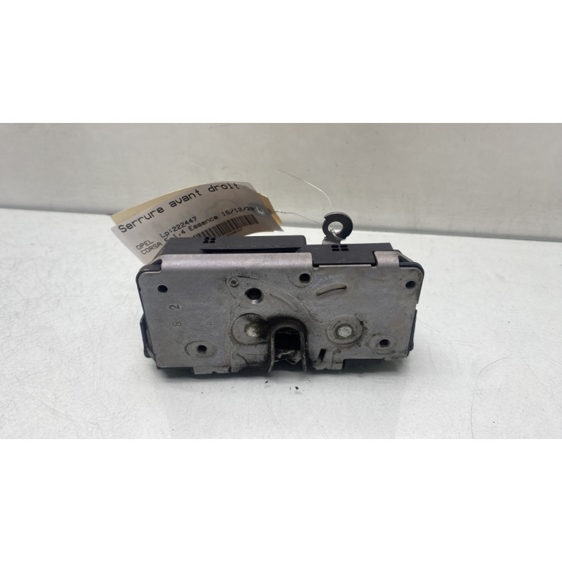 Serrure avant droit OPEL CORSA E Photo n°1