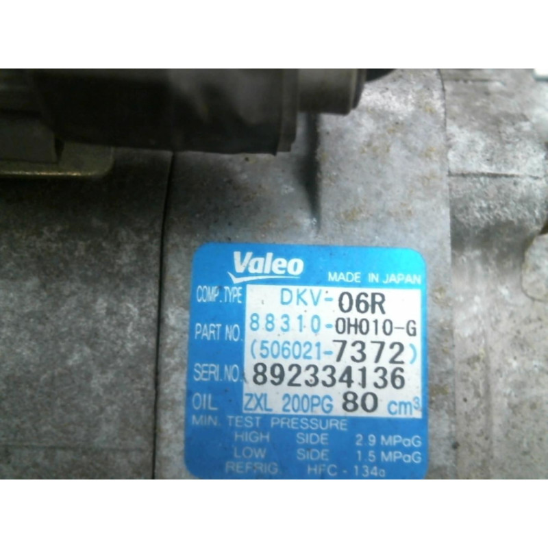 Compresseur clim CITROEN C1 1 Photo n°13