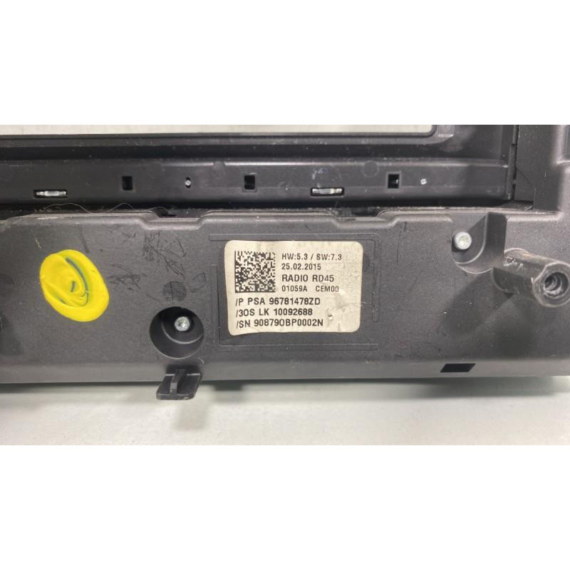 Commande autoradio PEUGEOT 308 2 Photo n°13