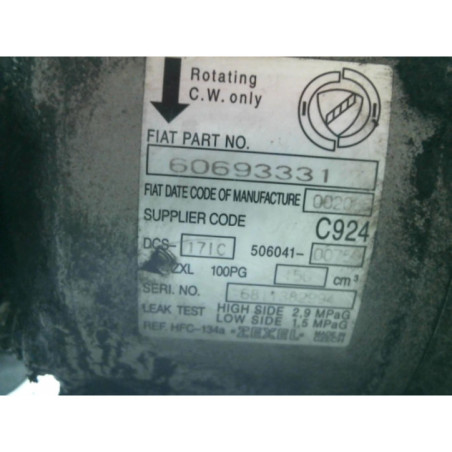 Compresseur clim ALFA ROMEO 159 Photo n°13