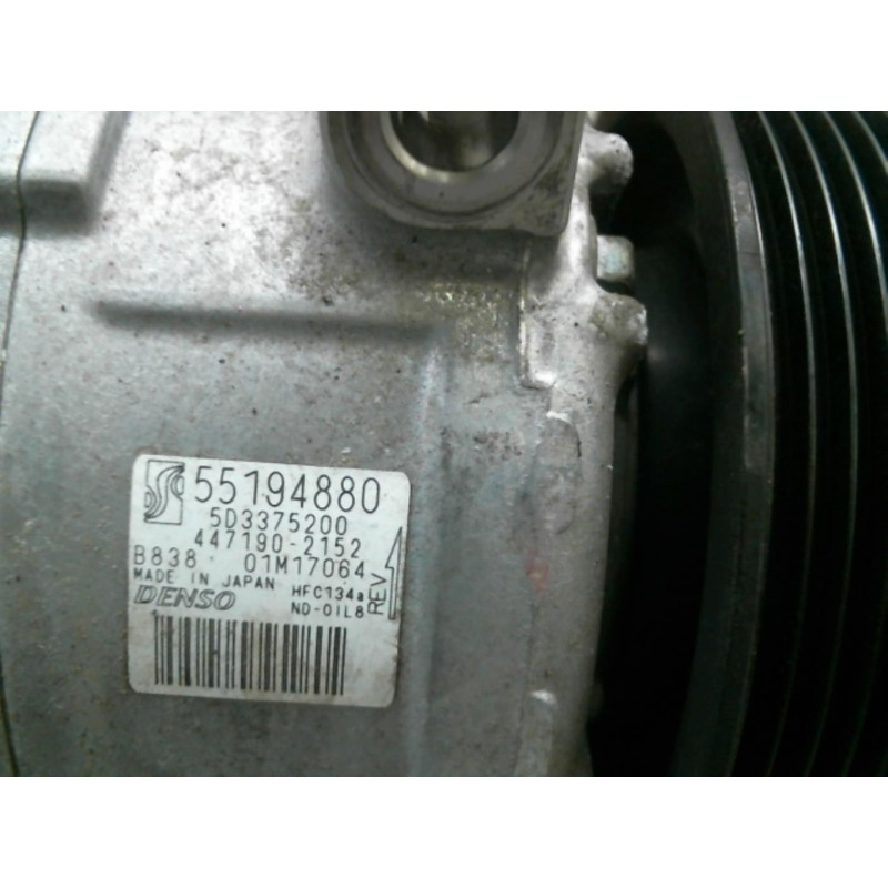 Compresseur clim FIAT PUNTO EVO 3 Photo n°12