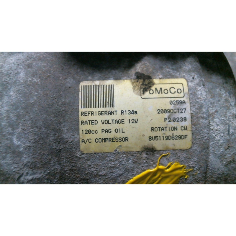 Compresseur clim MAZDA 2 2 Photo n°10