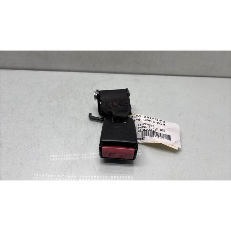 Attache ceinture arriere centrale RENAULT SCENIC 3 Photo n°3