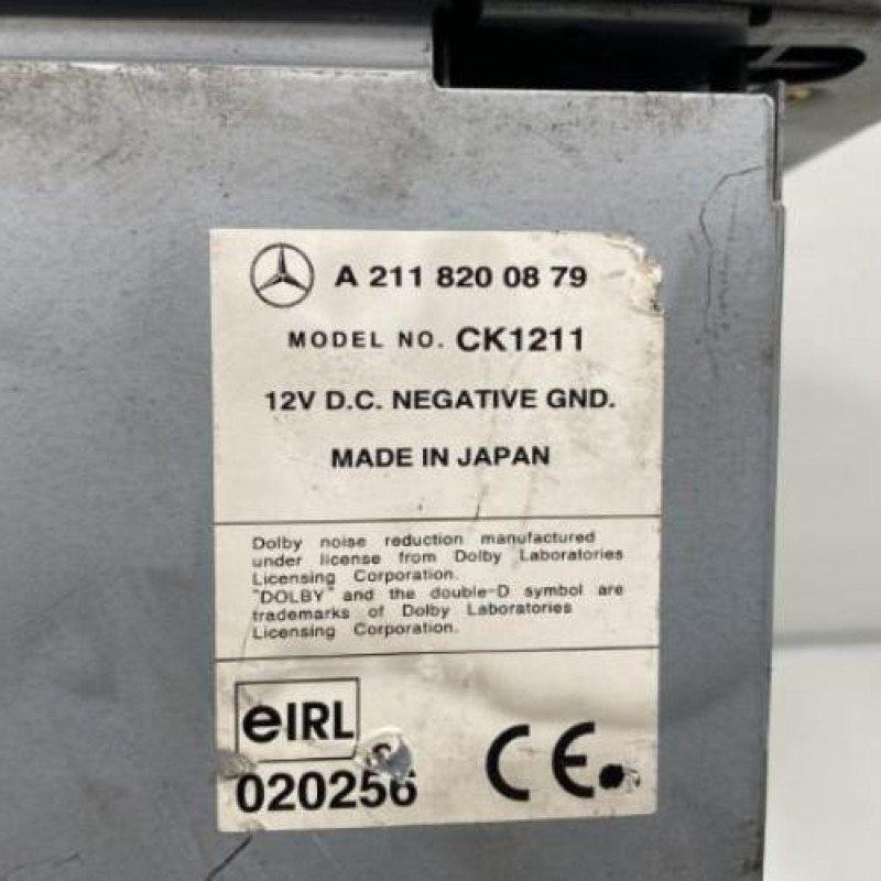 Autoradio d'origine MERCEDES CLASSE E 211 Photo n°3
