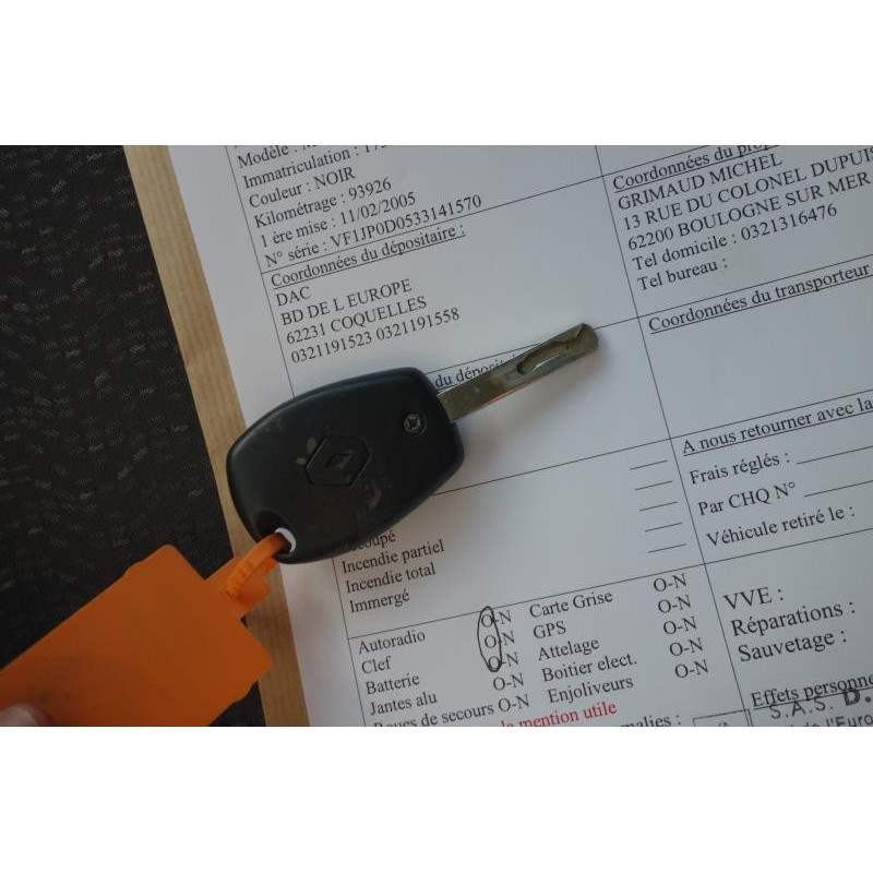 Renfort pare choc arriere (traverse) RENAULT MODUS Photo n°18