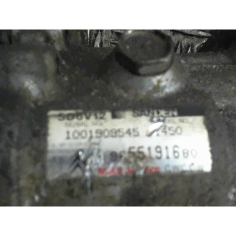 Compresseur clim CITROEN C3 1 Photo n°3