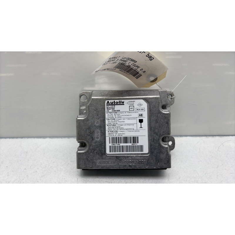 Boitier air bag RENAULT LAGUNA 3 Photo n°1