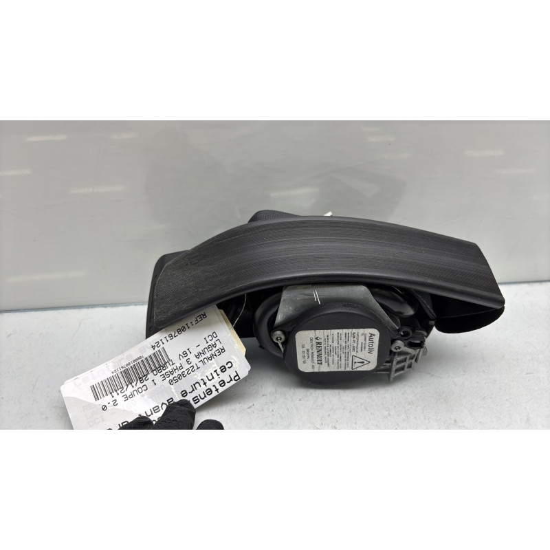 Pretensionneur de ceinture avant droit RENAULT LAGUNA 3 Photo n°4
