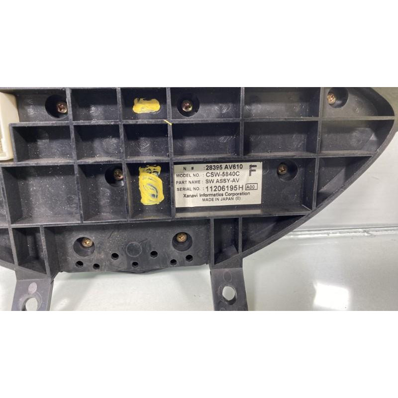 Commande autoradio NISSAN PRIMERA 3 Photo n°12