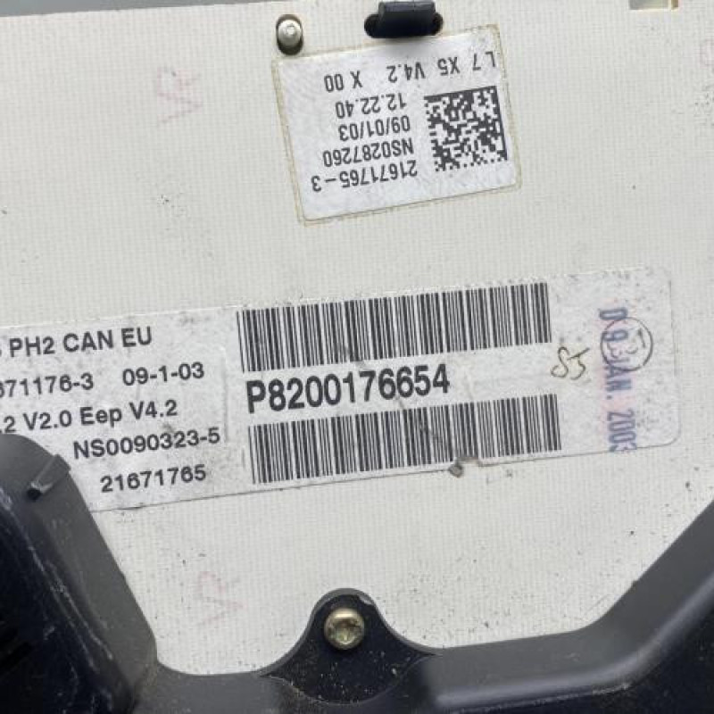 Compteur RENAULT KANGOO 1 Photo n°6