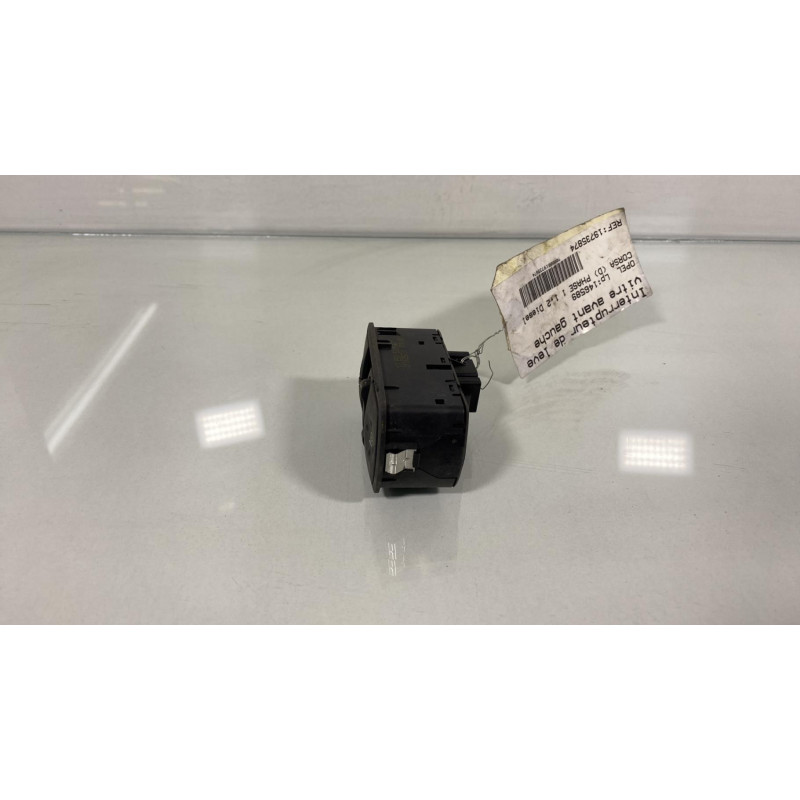 Interrupteur de leve vitre avant gauche OPEL CORSA D Photo n°8