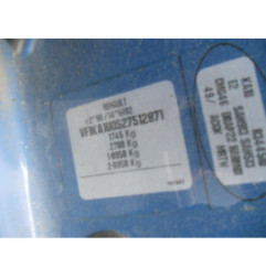 Pare choc arriere RENAULT MEGANE 1