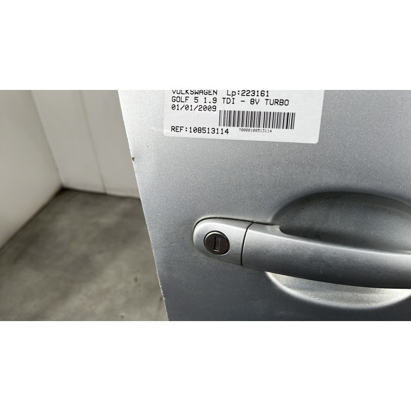 Porte avant droit VOLKSWAGEN GOLF 5 Photo n°3