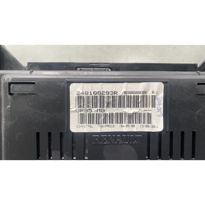 Compteur RENAULT SCENIC 3 Photo n°5