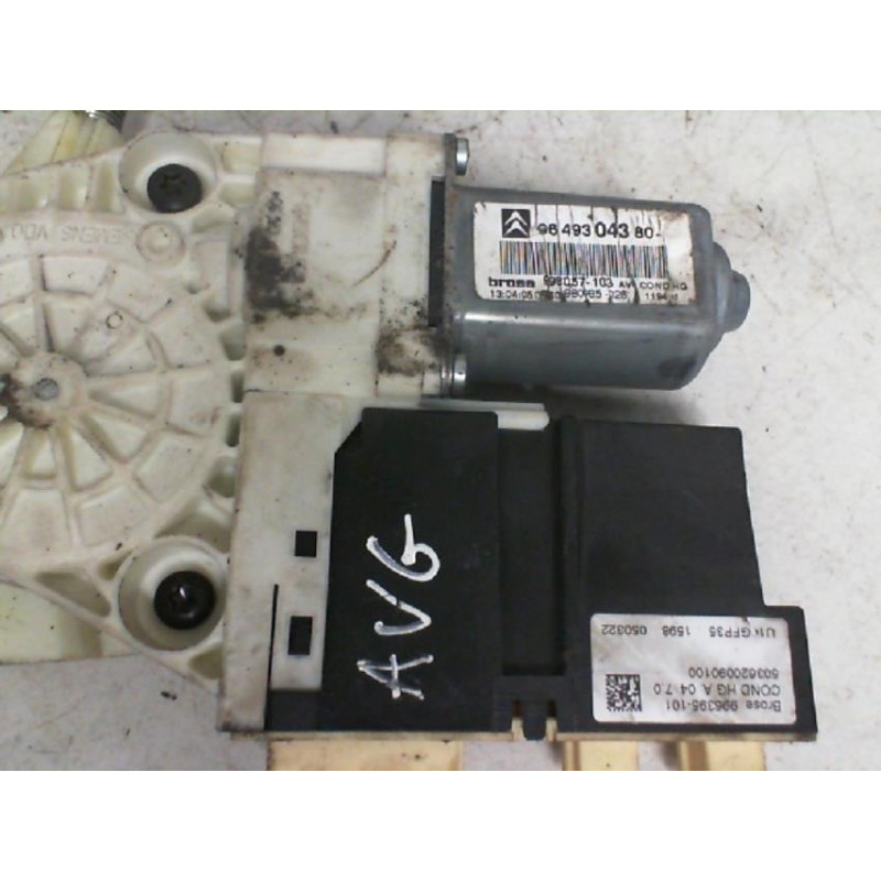 Leve vitre electrique avant gauche CITROEN C5 1 Photo n°5