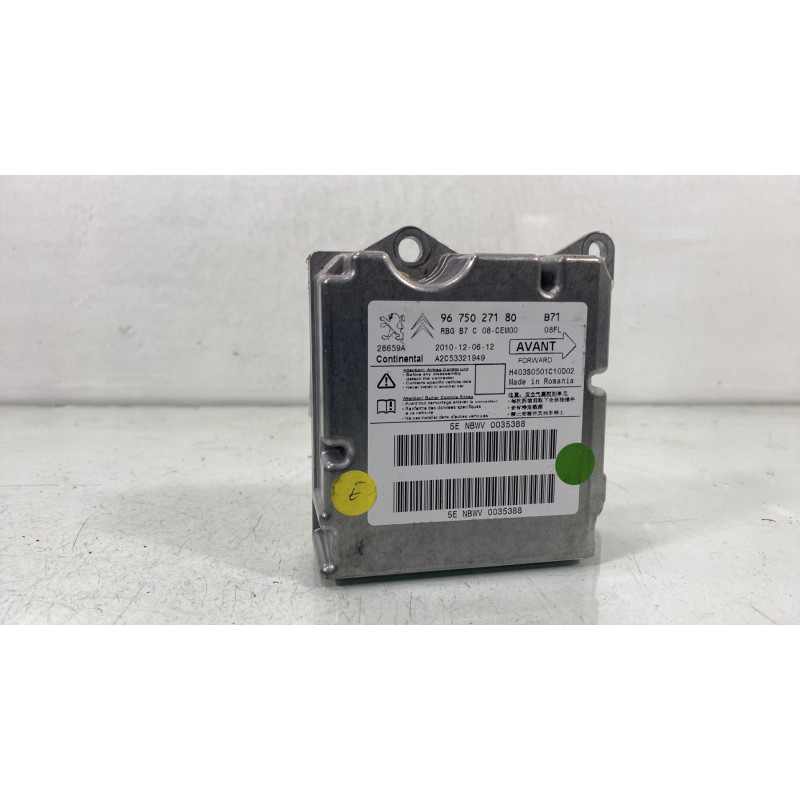 Boitier air bag CITROEN C4 2 Photo n°2