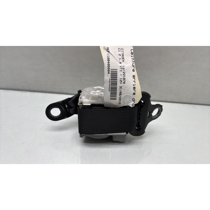 Ceinture arriere droit CITROEN C1 2 Photo n°3