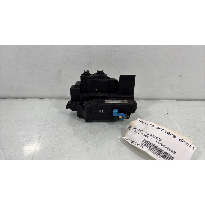 Serrure arriere droit HYUNDAI I 20 1 Photo n°1