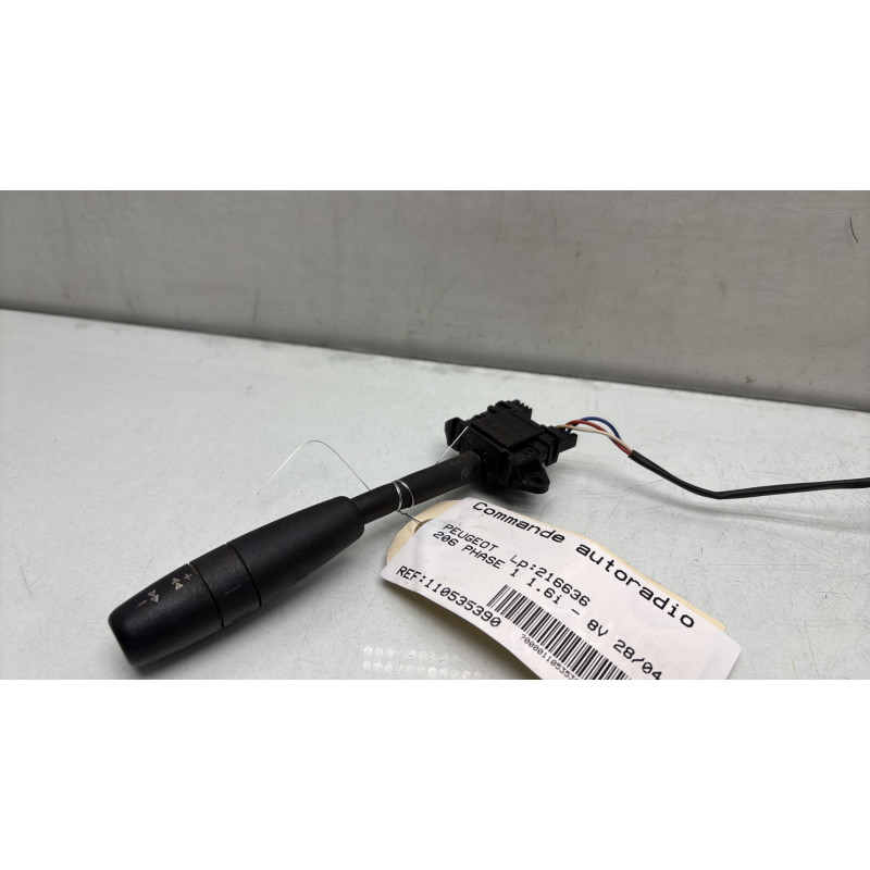 Commande autoradio PEUGEOT 206 Photo n°3