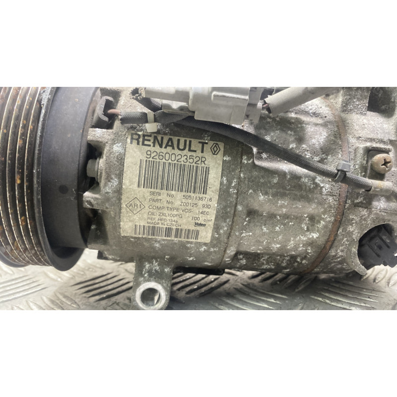 Compresseur clim RENAULT CLIO 4 Photo n°3