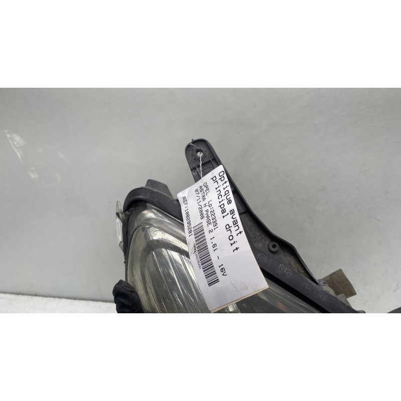 Optique avant principal droit (feux)(phare) OPEL ASTRA H Photo n°4