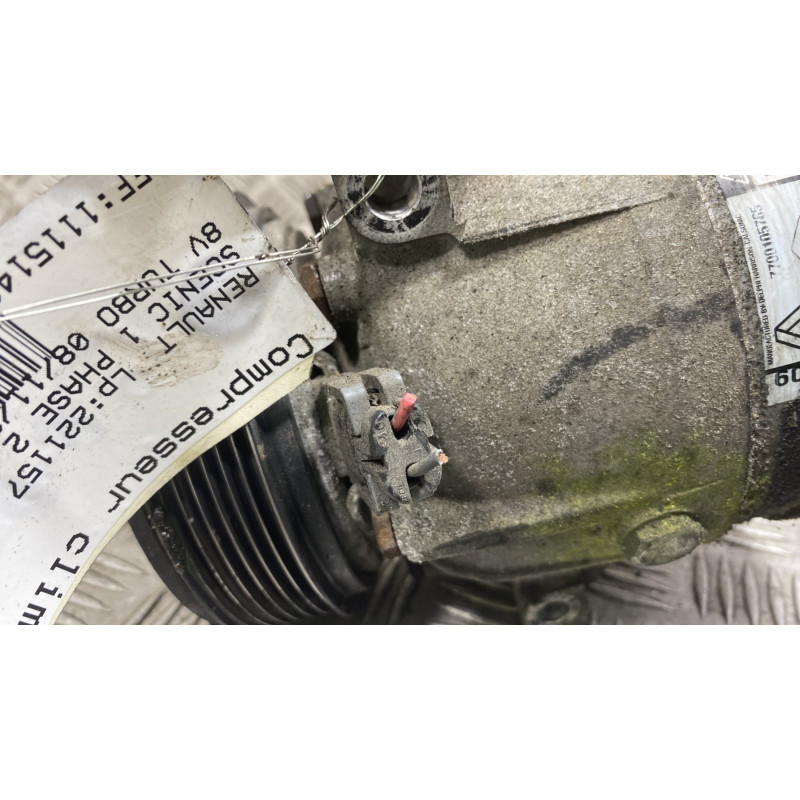 Compresseur clim RENAULT SCENIC 1 Photo n°3