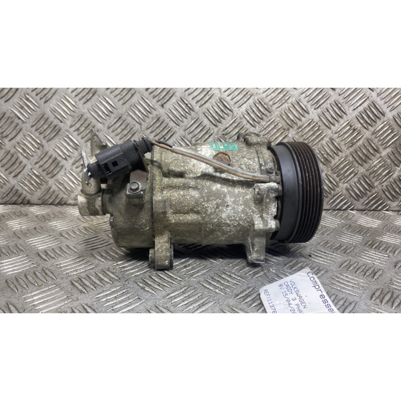 Compresseur clim VOLKSWAGEN CADDY 3 Photo n°3