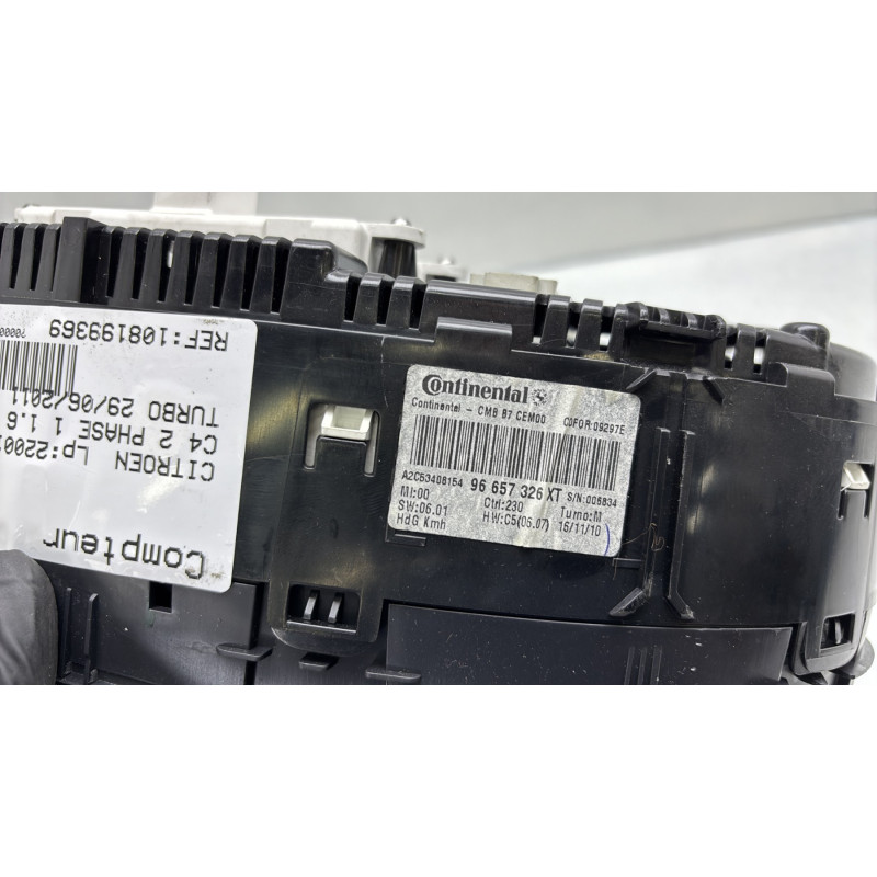 Compteur CITROEN C4 2 Photo n°5