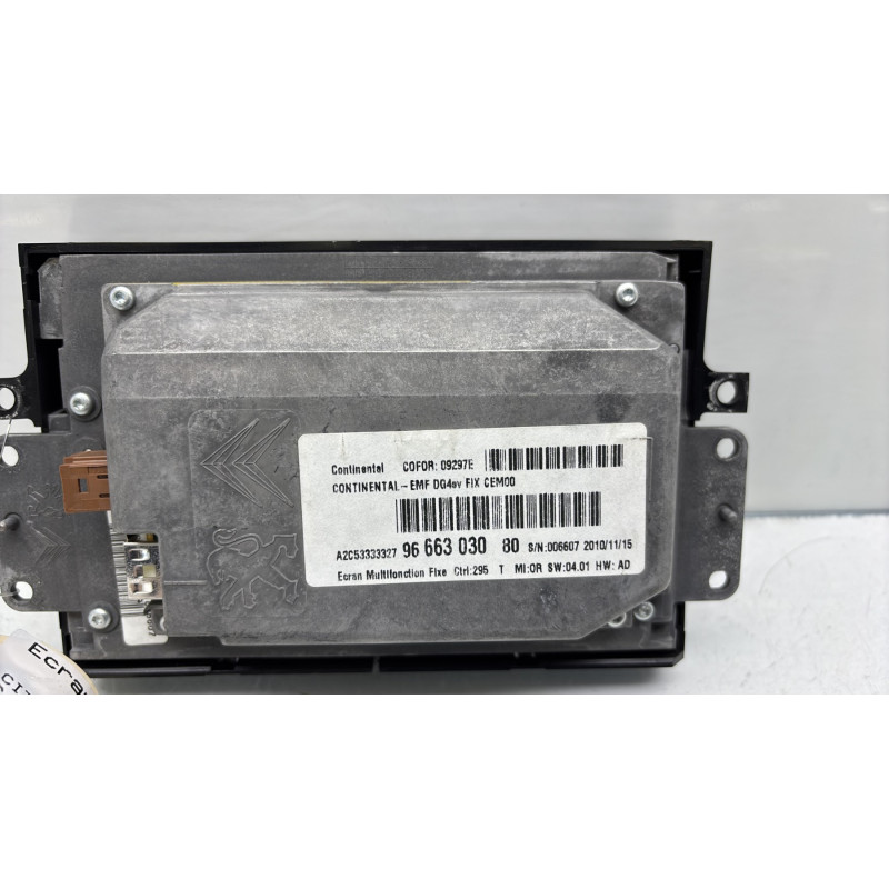 Ecran GPS CITROEN C4 2 Photo n°4