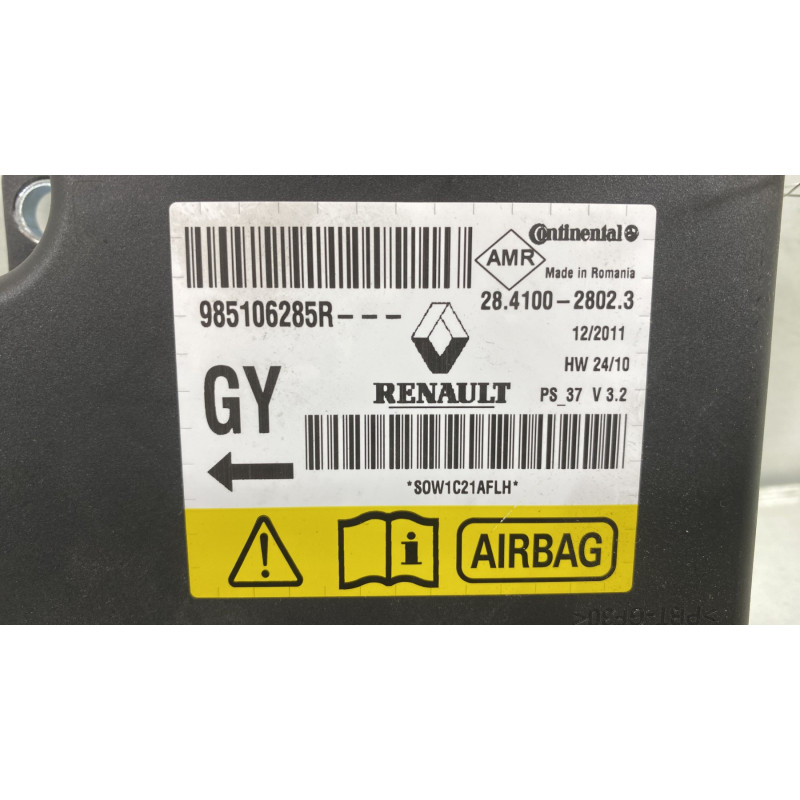 Boitier air bag RENAULT MEGANE 3 Photo n°2